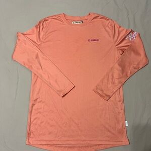 Magellan Outdoors Women Coral Long Sleeve Tee